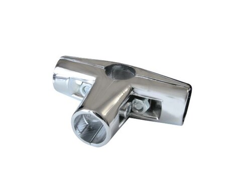 Соединение Т-образное для 4 труб, хром STARFIX