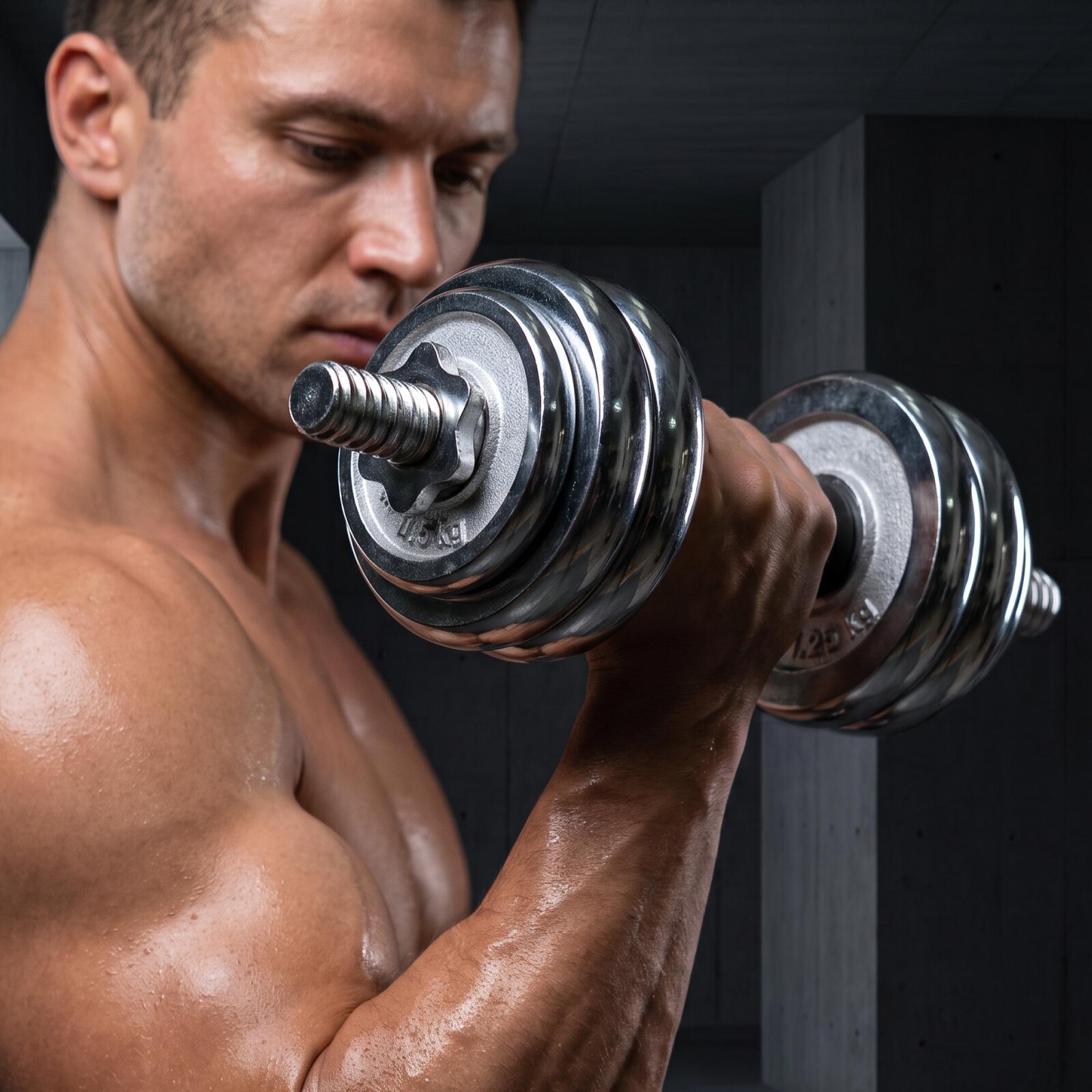 Набор гантелей UNIX Fit в кейсе 15 кг