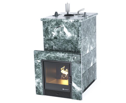 Печь Геленджик в полноценном кожухе