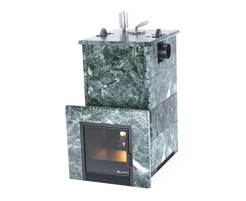 Печь Анапа в полноценном кожухе с боковым подключением