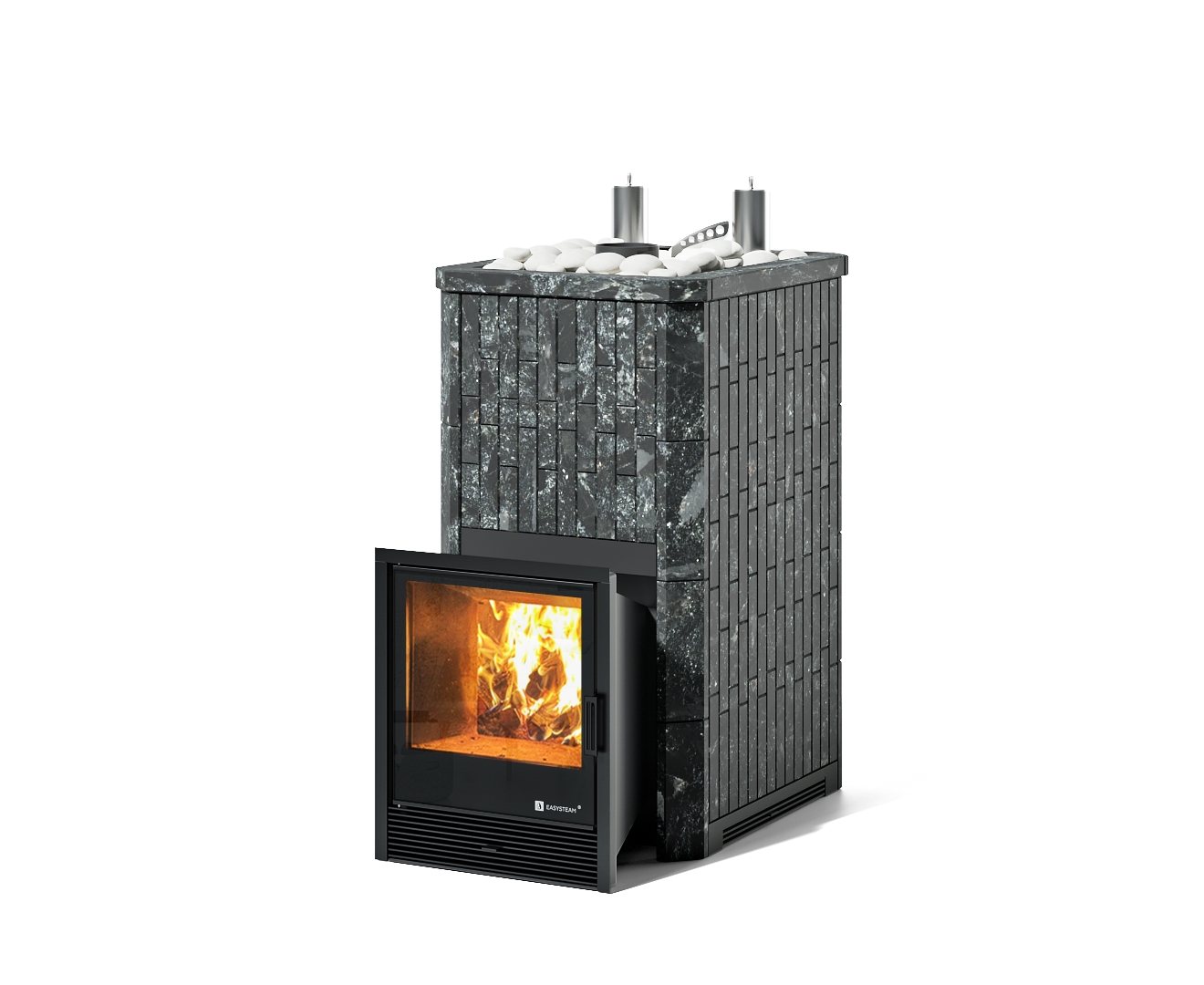 Печь Сочи К в полноценном наборном кожухе