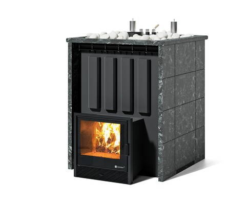 Печь Домна 60 К в трехстороннем кожухе