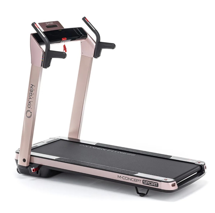 Беговая дорожка домашняя OXYGEN FITNESS M-CONCEPT SPORT (SOFT PINK)