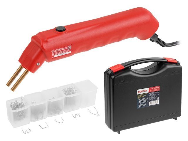 Пистолет для пайки пластика WORTEX WG 7002 в чем. 70 Вт, 402 С, 260 г