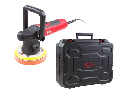 Полировальная машина эксцентриковая WORTEX PM 1810 SE в чем. 700 Вт, 150 мм, 2000-6400 об/мин (Регул. об., плавный пуск, эксцентрик)