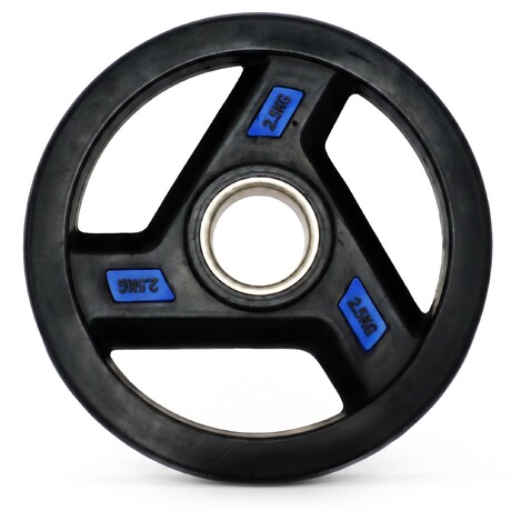 Диск обрезиненный c хватом UNIX Fit PRO 2, 5 кг, 51 мм, 1 шт.