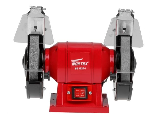 Станок точильный WORTEX BG 1525-1 в кор. 250 Вт, 150х16х12,7 мм