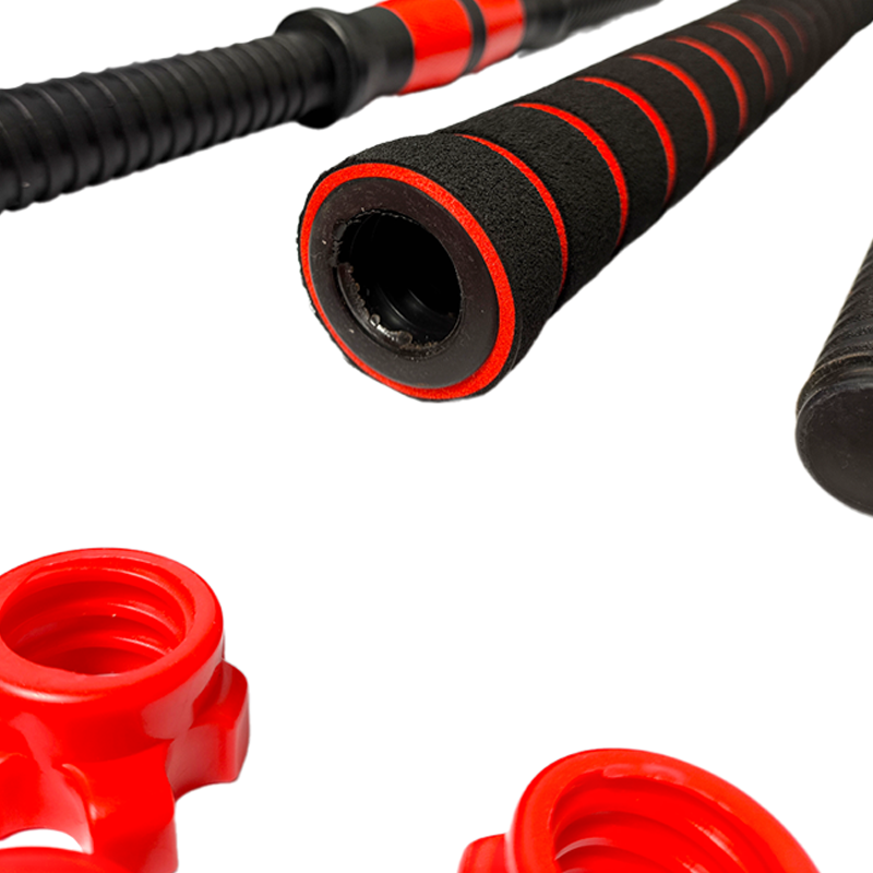 Набор композитных гантелей AMETIST 10 кг с соединительным грифом