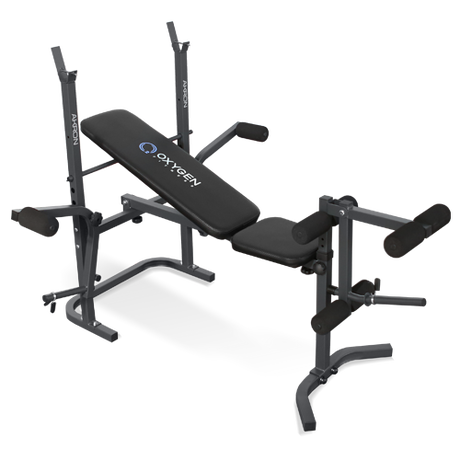 Скамья силовая черная домашняя OXYGEN FITNESS AKRON