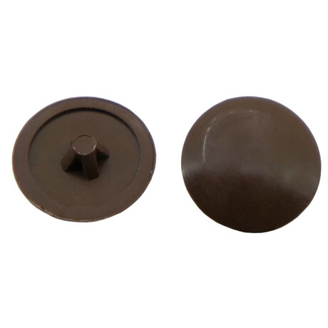 Заглушка для нагеля, темно-коричневая (1000 шт в пакете) STARFIX