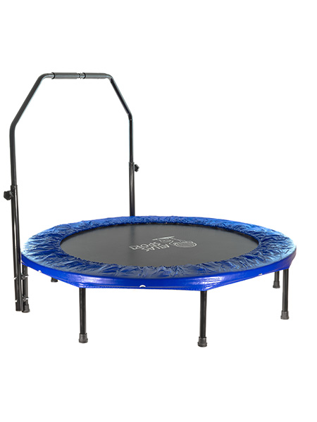 Батут для фитнеса ATLAS SPORT 122 см с ручкой на пружинах