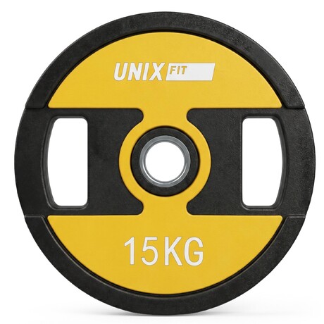 Диск уретановый c хватом UNIX Fit PRO 15 кг, 51 мм, 1 шт.