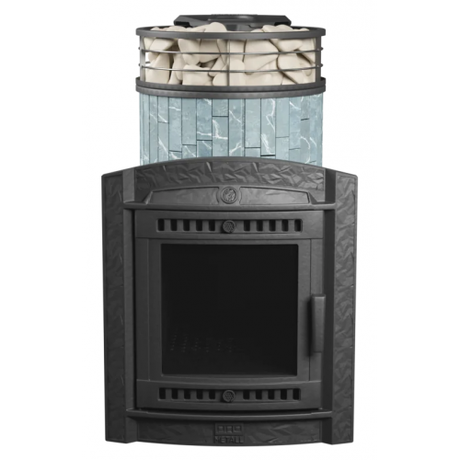 Печь банная Атмосфера L в ламелях Талькохлорит NEW