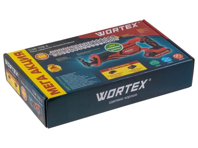 Аккум. сабельная пила WORTEX CSR 1118 E в кор. ALL1