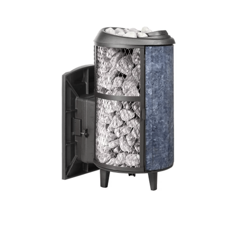 Печь банная Атмосфера L КТТ с комбинированной облицовкой Талькохлорит наборный