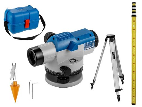 Нивелир оптический BULL OL 3201 + аксессуары в кор. (увеличение 32х, до 120 м, резьба 5/8")