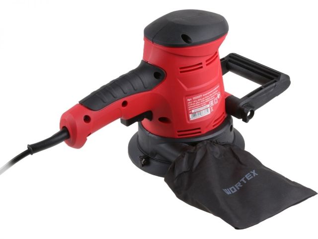 Эксцентриковая шлифмашина WORTEX LX RS 1245-1 E в кор. 450 Вт, 125 мм, 3000-13000 об/мин (Амплитуда колебаний, мм: 1,8) 