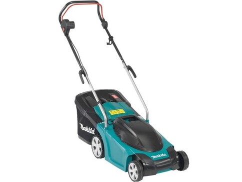 Газонокосилка электрическая MAKITA ELM 3711 (1300 Вт, шир.37 см, выс. 20-50 мм, пластм. корпус, без мульчир., травосборник 35 л)
