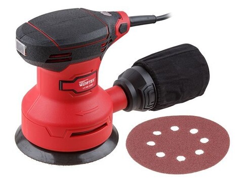 Эксцентриковая шлифмашина WORTEX LX RS 1225 в кор. 240 Вт, 125 мм, 12000 об/мин (Амплитуда колебаний, мм: 2, масса, кг: 1,3;)