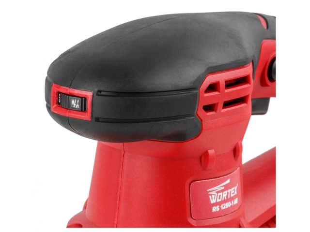 Эксцентриковая шлифмашина WORTEX RS 1250-1 AE в кор. 450 Вт, 150 мм, 5000-13000 об/мин (Амплитуда колебаний 2 мм, регул. об.)