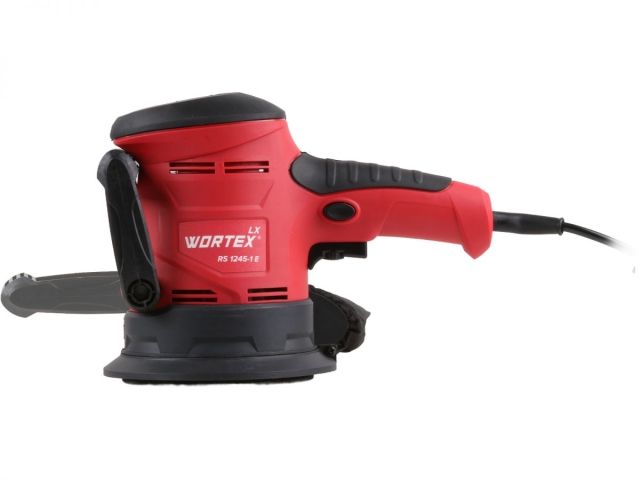 Эксцентриковая шлифмашина WORTEX LX RS 1245-1 E в кор. 450 Вт, 125 мм, 3000-13000 об/мин (Амплитуда колебаний, мм: 1,8) 