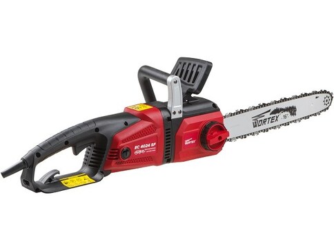 Пила цепная электрическая WORTEX EC 4024 SF шина 40 см (16"), 3/8" LP, 1.3 мм 2400 Вт (бескл. натяж. цепи, пл. пуск, тормоз выбега цепи)