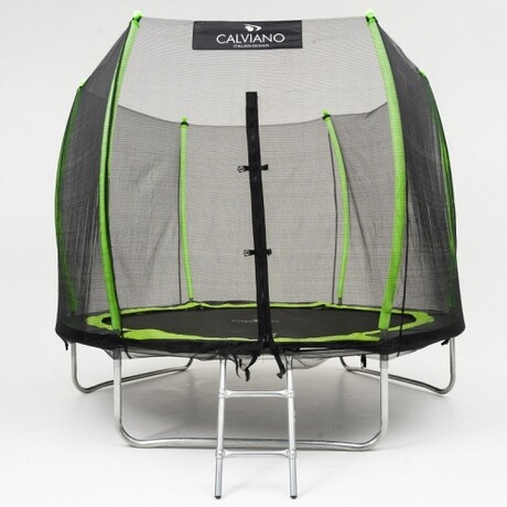 Батут с защитной сеткой Calviano 252 см 8ft OUTSIDE master green