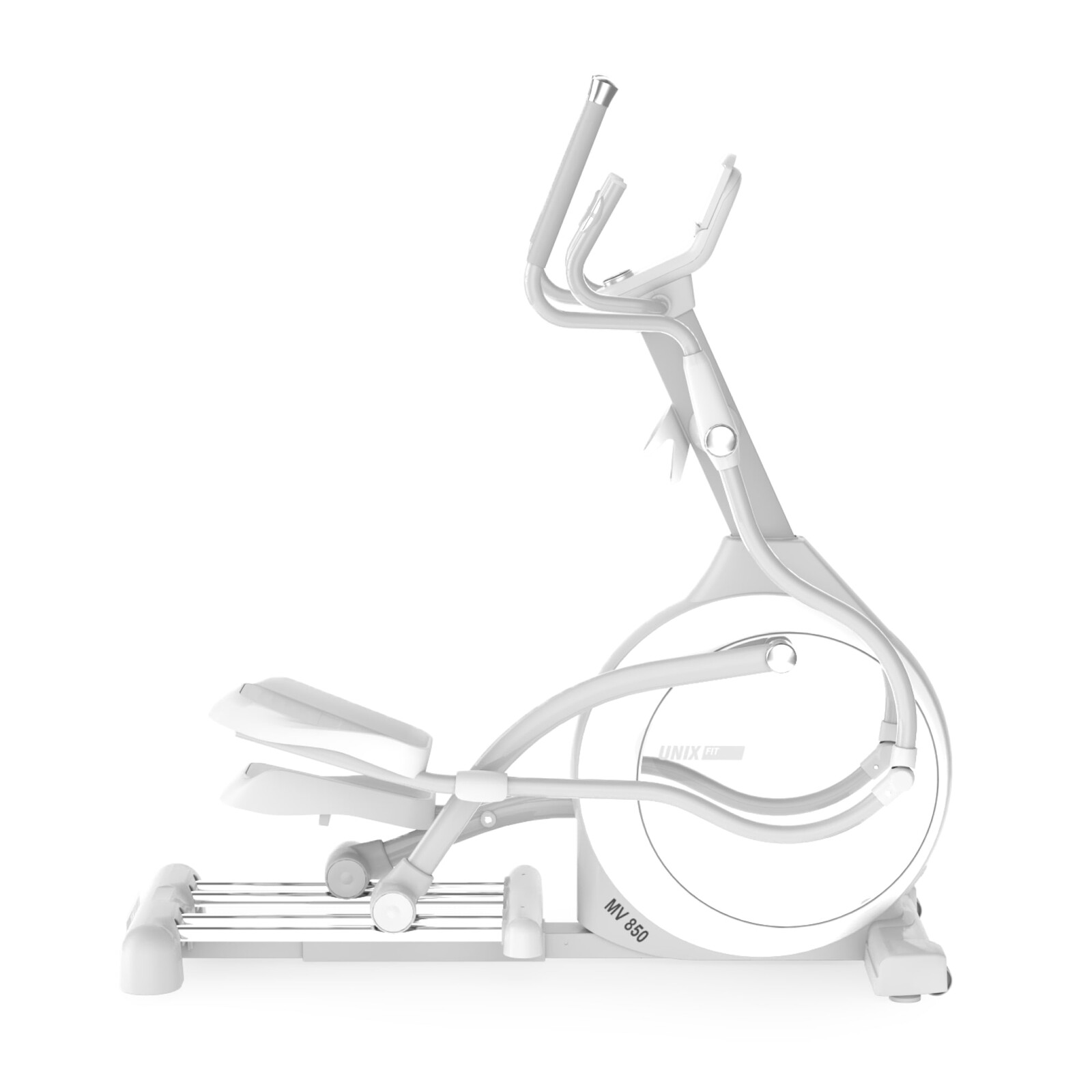 Эллиптический тренажер UNIX Fit MV-850 (ручной наклон / Manual Incline) зеркальный