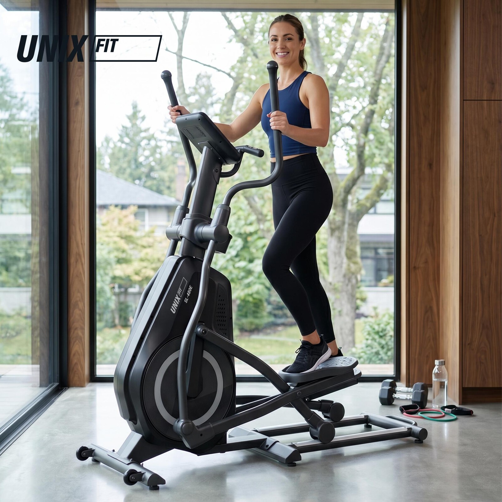 Эллиптический тренажер UNIX Fit SL-480E