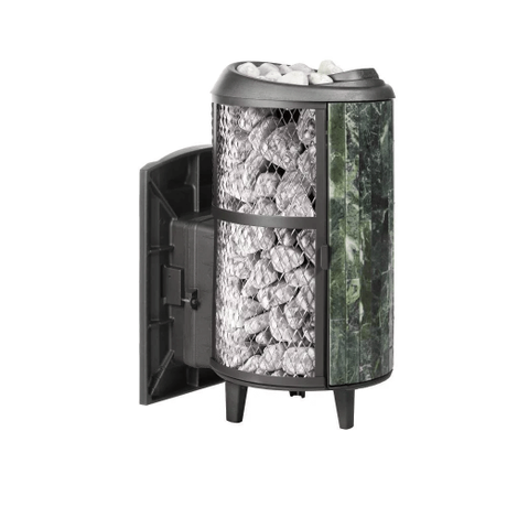 Печь банная Атмосфера L КТТ с комбинированной облицовкой Змеевик наборный