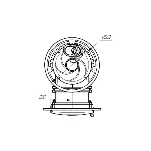 Печь банная Атмосфера L сетка нержавейка