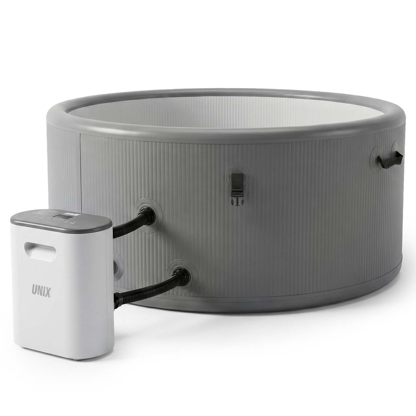 Надувной SPA-бассейн UNIX Line Thermal 180 см серый