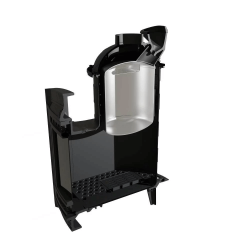 Печь банная Атмосфера L с комбинированной облицовкой Россо Леванто наборный