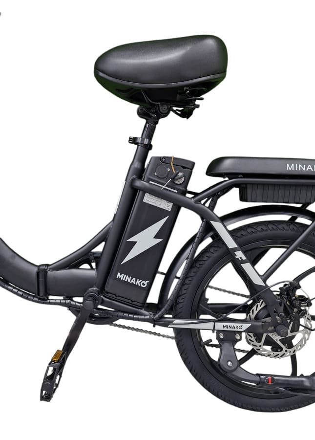 Электровелосипед Minako F7 (чёрный)