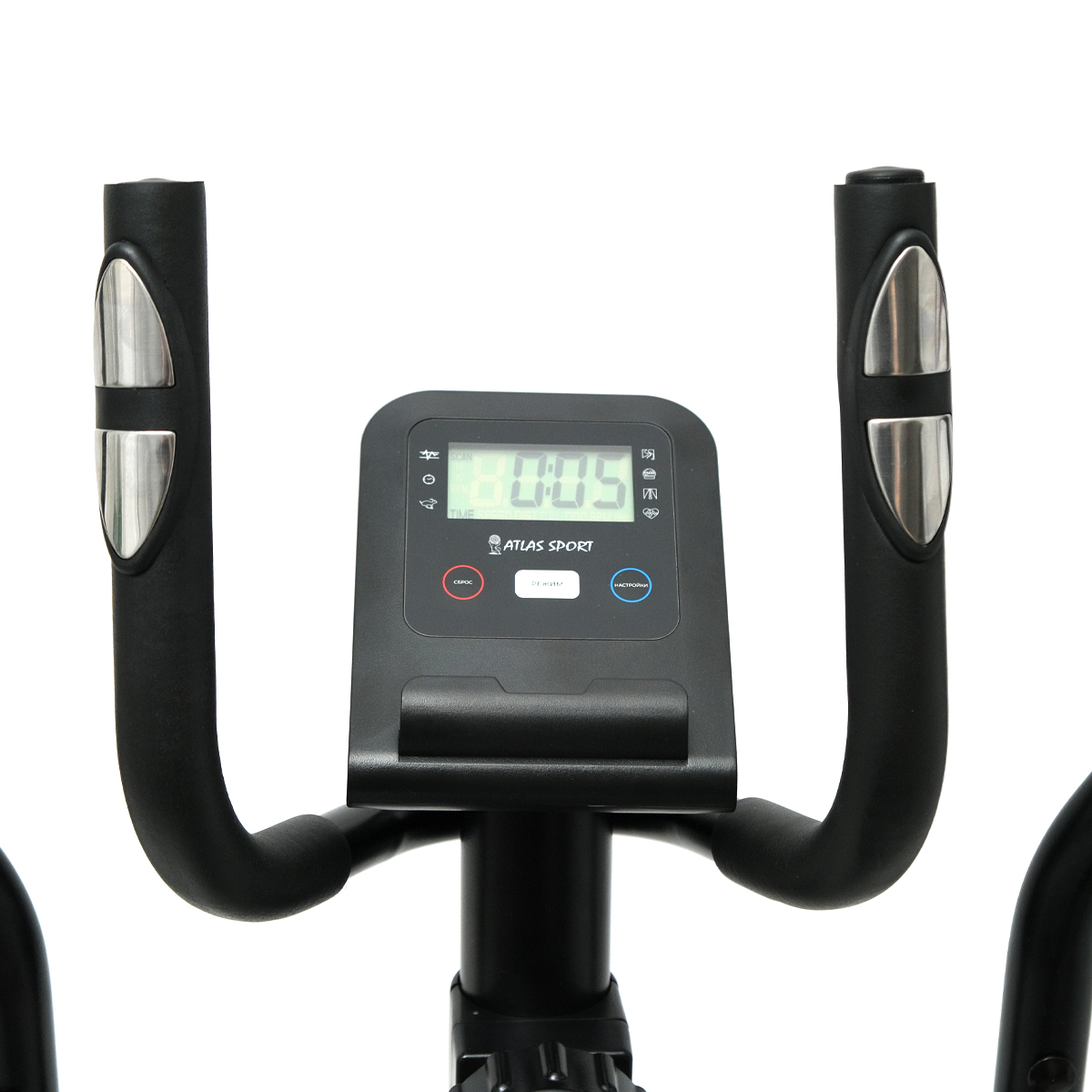 Эллиптический тренажер Atlas Sport Boost Black