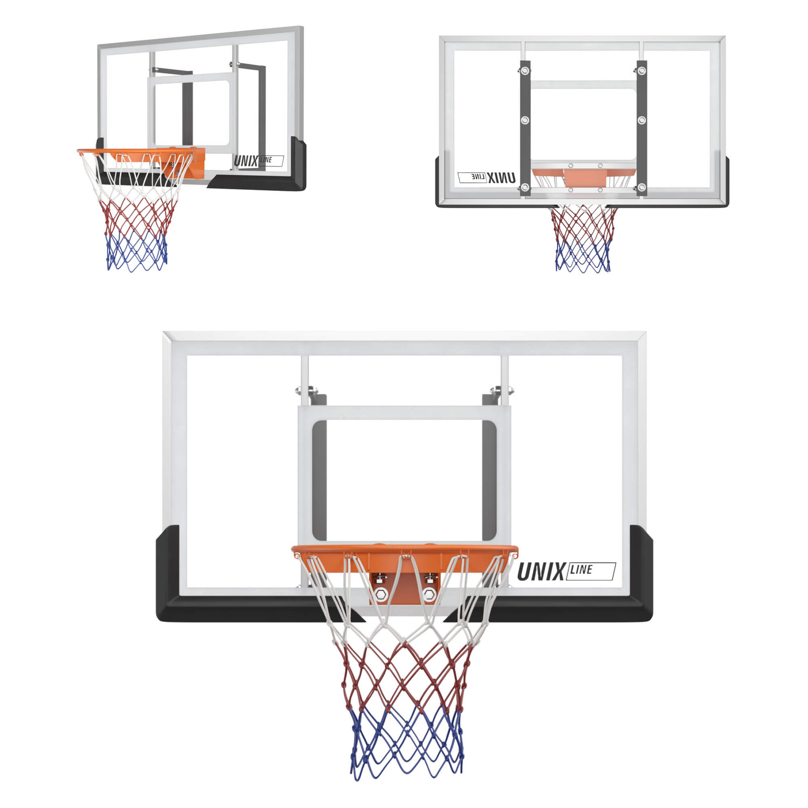 Баскетбольный щит UNIX Line B-Backboard-PC 50