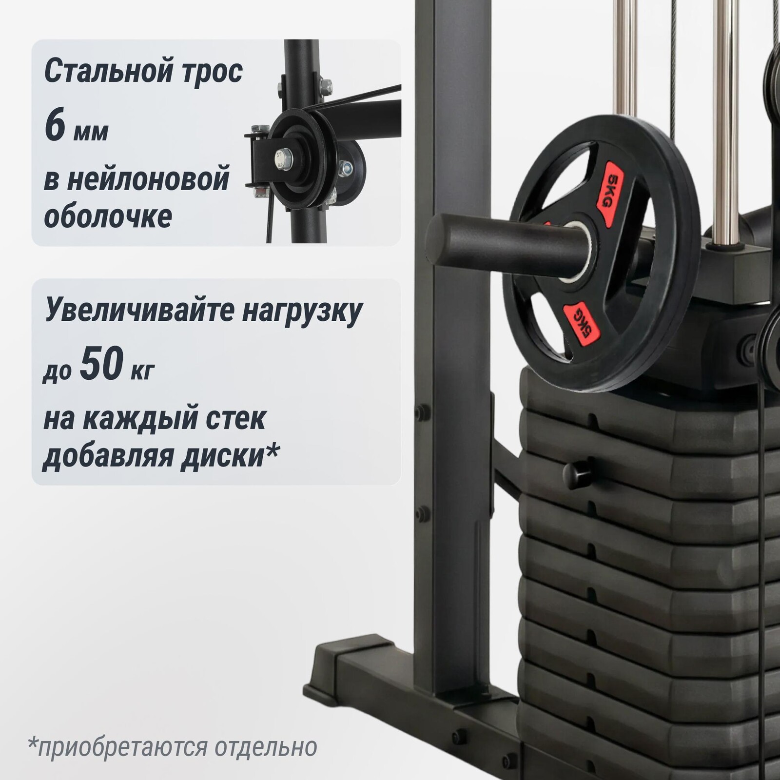 Силовой комплекс - мультистанция UNIX Fit (50 в 1)