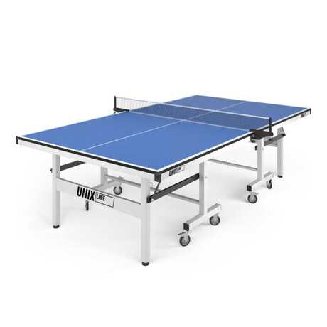 Профессиональный теннисный стол UNIX Line 25 mm MDF, Blue