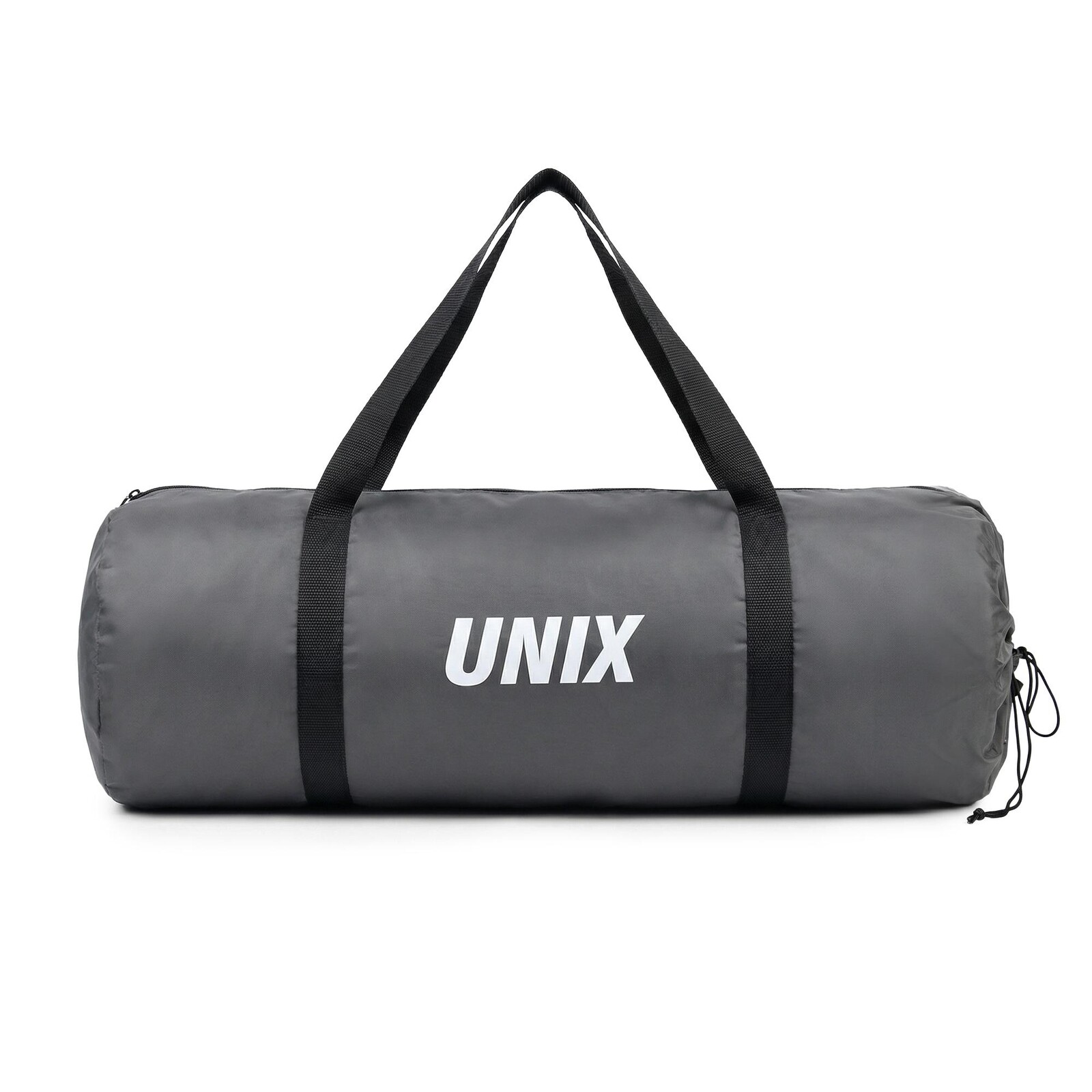 Матрас самонадувающийся UNIX Camp 195х140х10 см серый