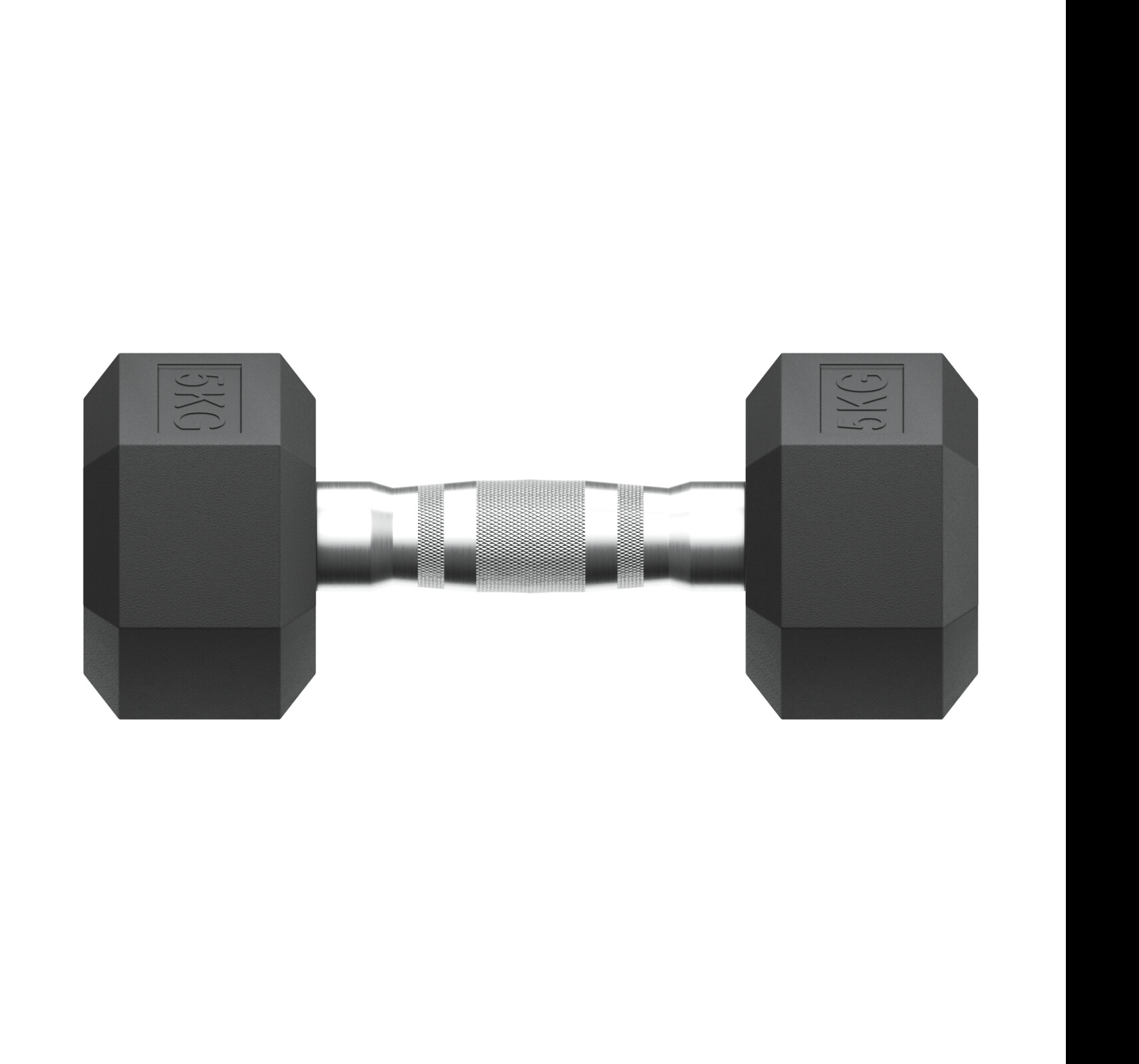 Гантель гексагональная UNIX Fit обрезиненная 5 кг / шт.