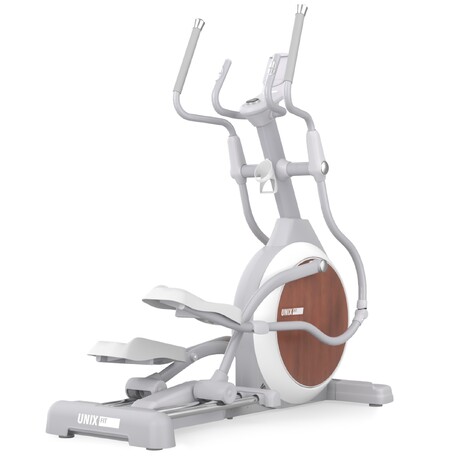 Эллиптический тренажер UNIX Fit MV-850 (Автонаклон / Auto Incline) деревянный