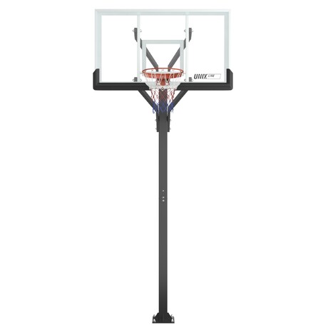 Баскетбольная стойка стационарная UNIX Line B-Stand-PC 72"x42" (180 х 105 см) R45 H230-305 см