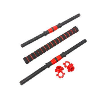 Набор гантельных грифов с соединительным коннектором AMETIST 40 см. (посад. диаметр 25 мм.) пластик