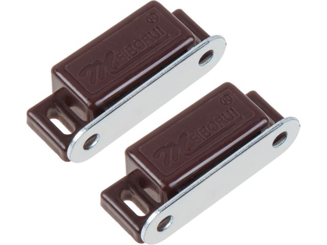 Защелка магнитная 45мм коричневая (2 шт в пакете) STARFIX