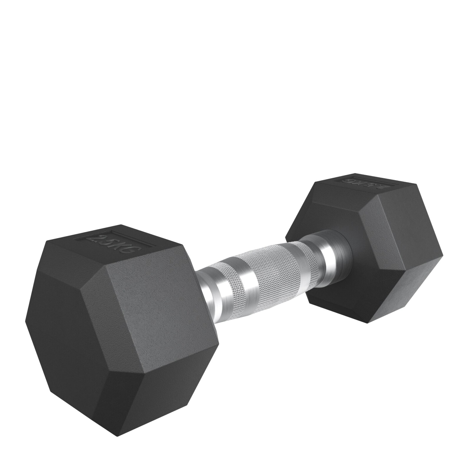 Гантель гексагональная UNIX Fit обрезиненная 2,5 кг / шт.