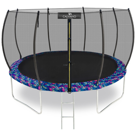 Батут пружинный с защитной сеткой Calviano 374 см - 12ft OUTSIDE master smile