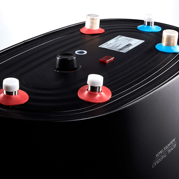 Бойлер косвенного нагрева Royal Thermo AQUATEC INOX RTWX-F 100.1 GRAFIT настенный сухой ТЭН