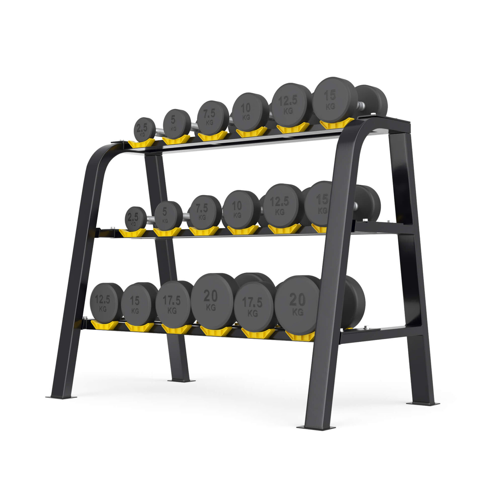 Стойка для гантелей UNIX Fit DumRack 9 PRO (500 кг)