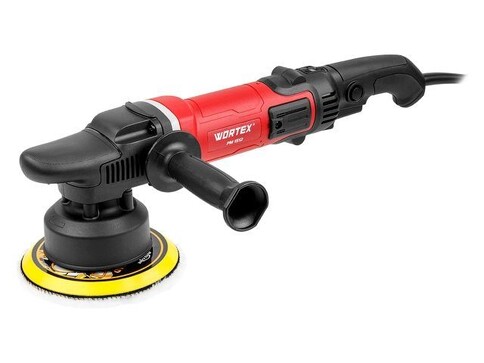 Полировальная машина WORTEX PM 1512 в кор. (1100 Вт, 150 мм, рег.об., конст.эл., эксцентрик, шнур 4 м) 
