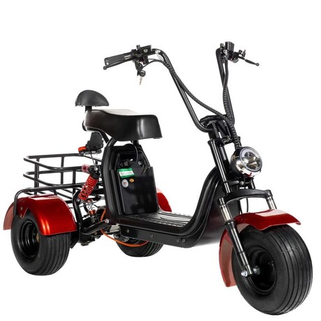 Электроскутер GT CityCoco X5 Trike (красный)